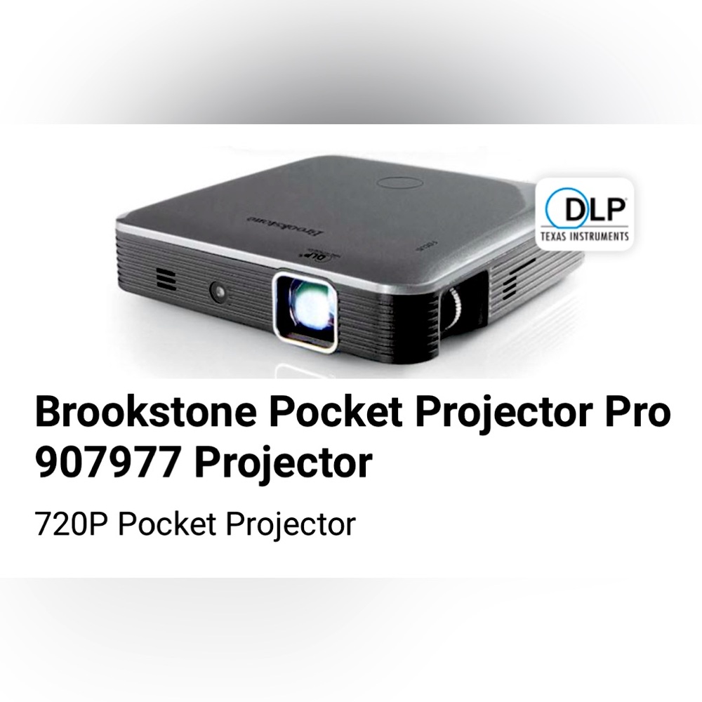 Pocket Projector Pro Brookstone